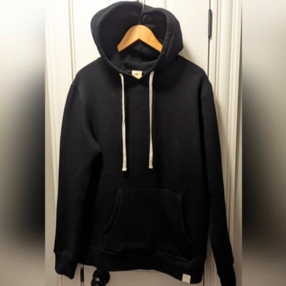 Northbound Gear eco organic cotton black hoodie - Picture 2 of 6